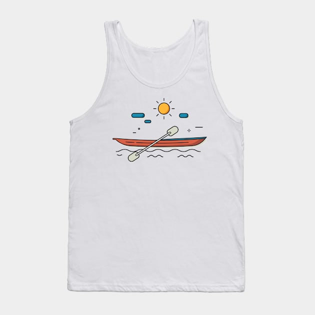 Kayak Tank Top by ABCSHOPDESIGN